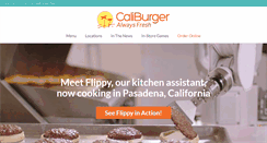 Desktop Screenshot of caliburger.com